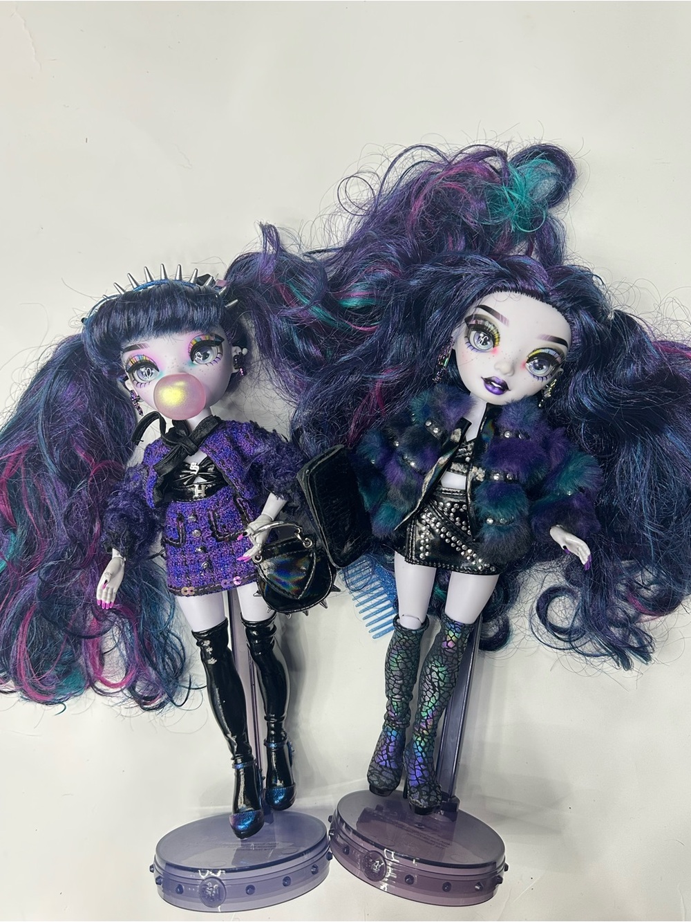 Rainbow High Shadow High Special Edition Twins Veronica + Naomi Storm COMPLETE